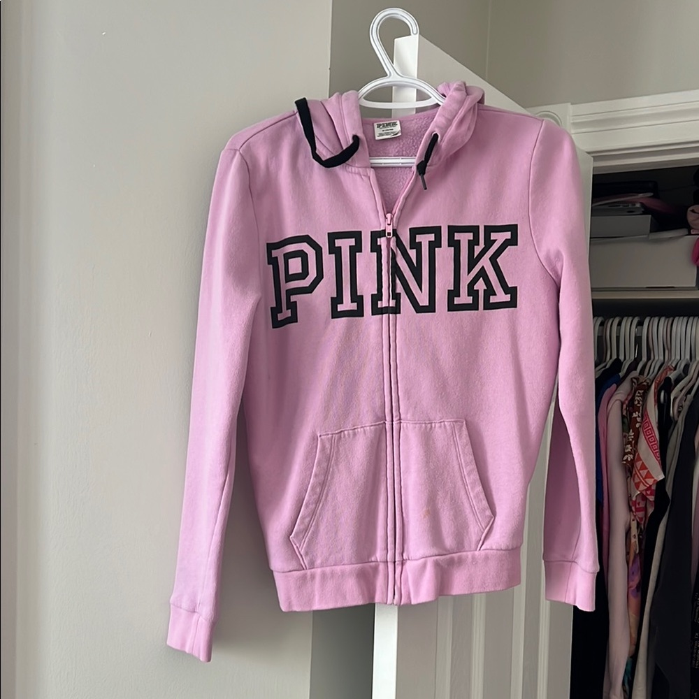 PINK Victoria's Secret Pink zip up hoodie